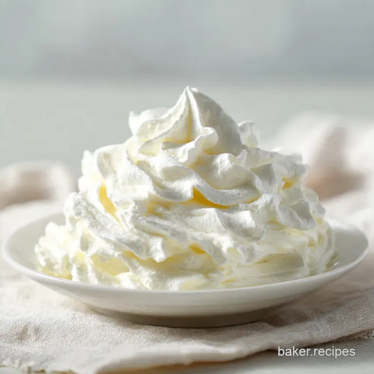 Velvety Homemade Whipped Cream Recipe