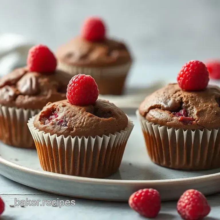 Bake Raspberry Muffins with Chocolate Goodness
