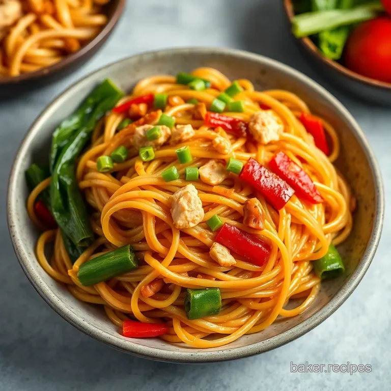 Restaurant-Style Chicken Chow Mein