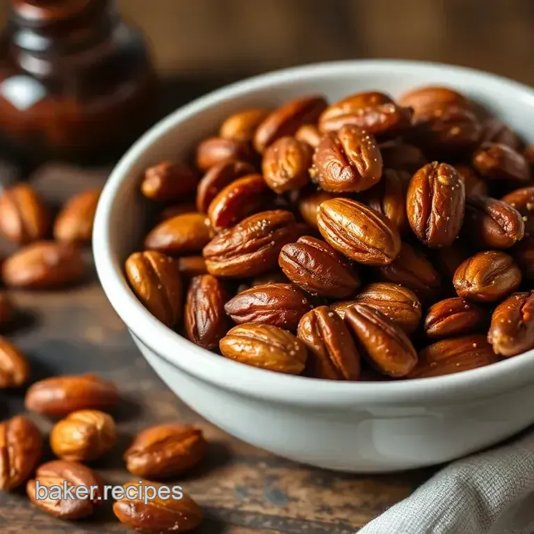 Roast Almonds with Maple Tamari Flavor