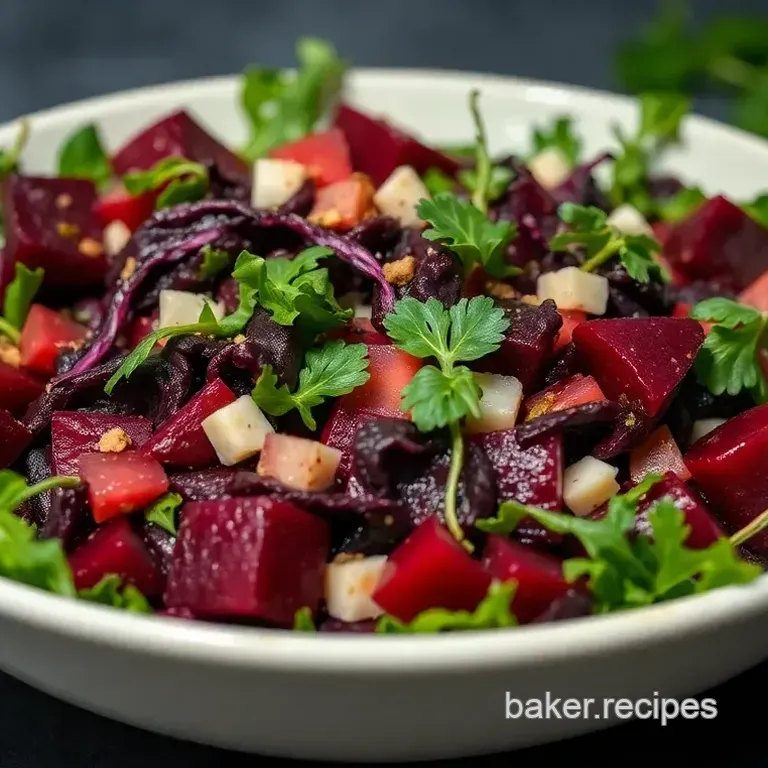 Rocket & Roasted Beetroot Rendezvous: A Modern Arugula Salad