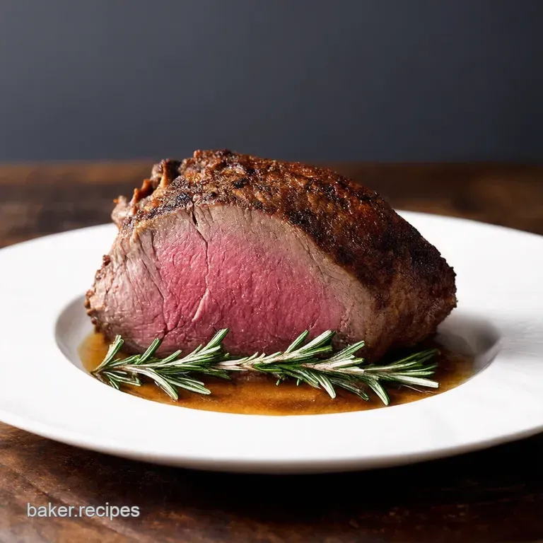 Rosemary Garlic Roasted Leg of Lamb