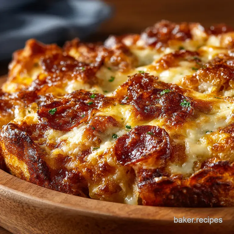 Runza Casserole presentation