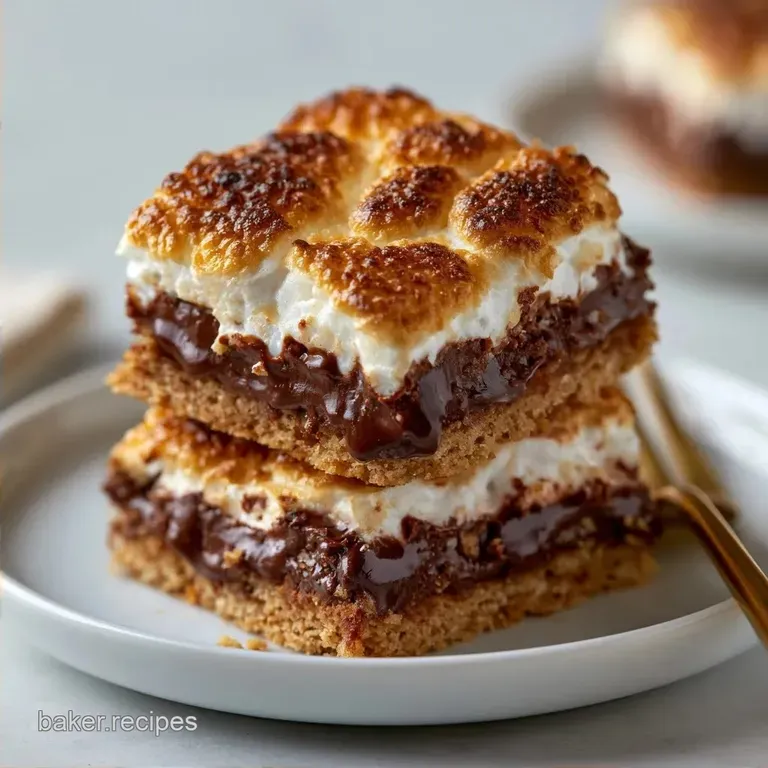 Ultra-Quick S mores Bars