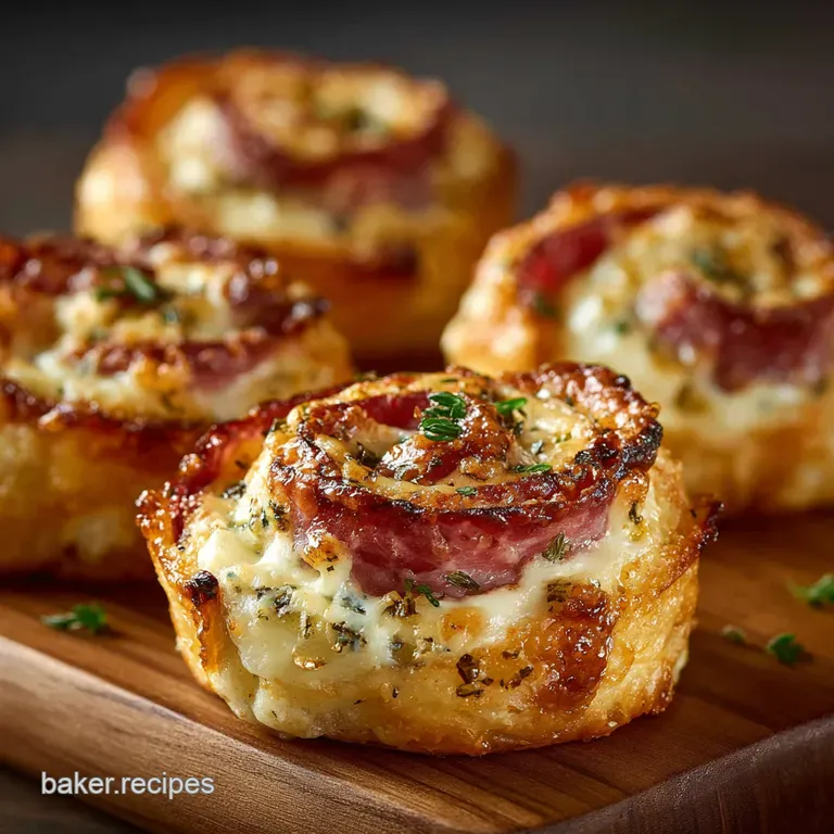 Salami Cream Cheese Pinwheel Bites