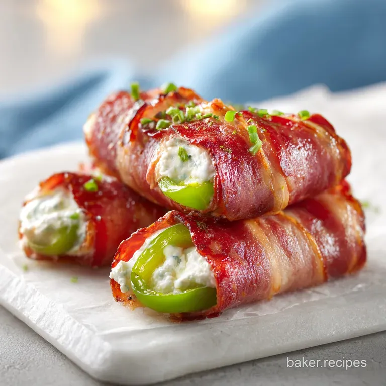 Salami rollups elegantly arranged on a platter, showing the smooth filling, colorful peppers, and fresh parsley garnish.