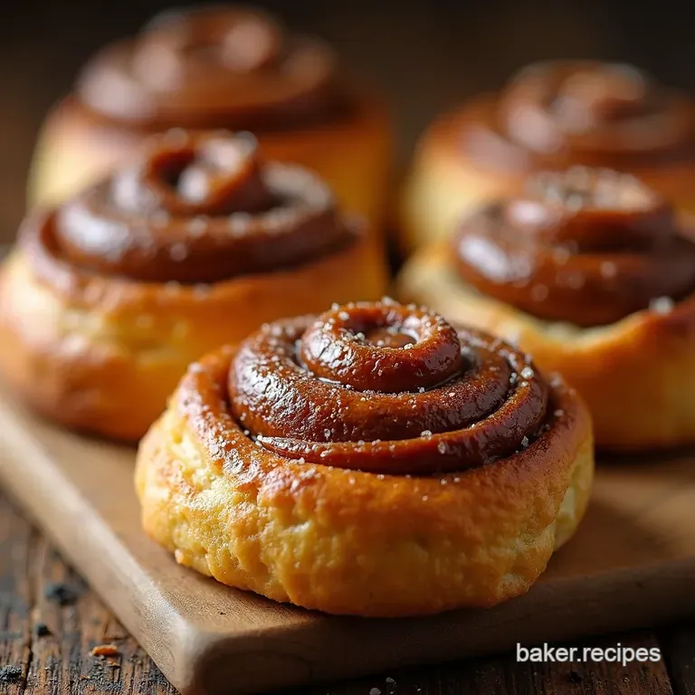 Sallys Seriously Soft Gooey Cinnamon Buns presentation