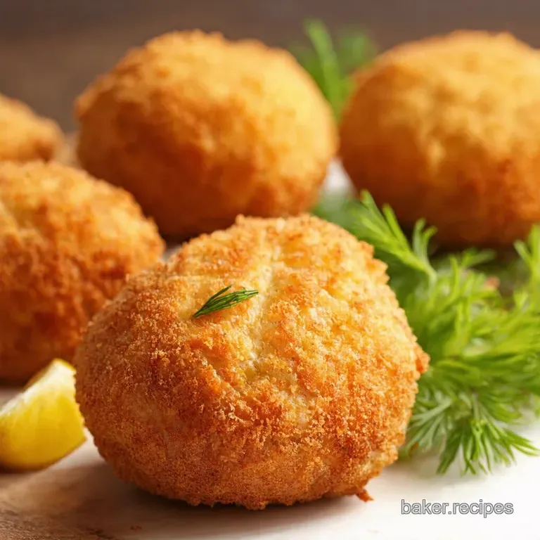 Salmon Croquettes with Lemondill Aioli presentation