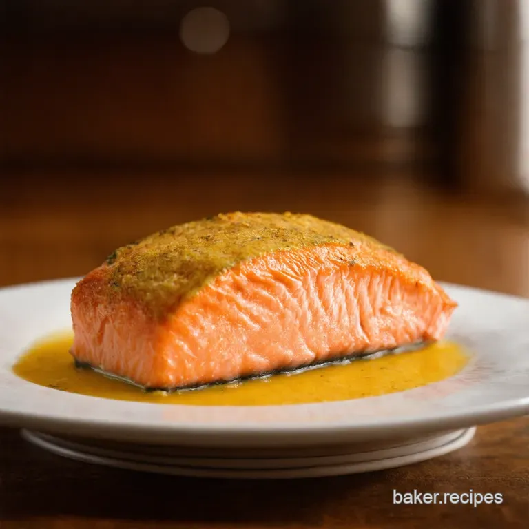 Salmon Wellington Sort of Stuffed Salmon with Creamy Spinach and Parmesan presentation