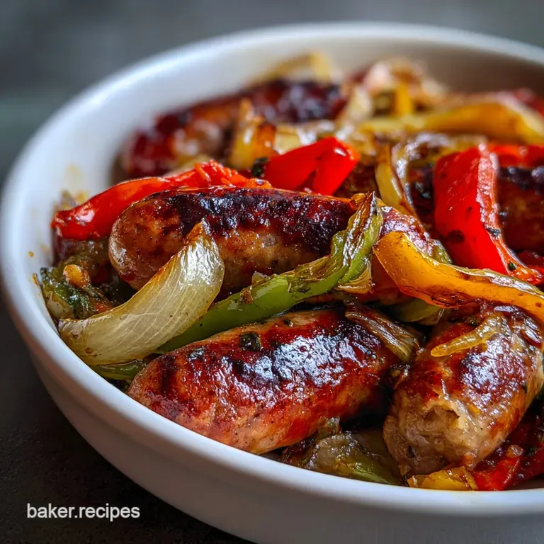 Sausage Peppers and Onions Recipe