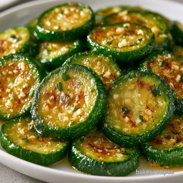 Easy Saut&eacute;ed Zucchini with Garlic