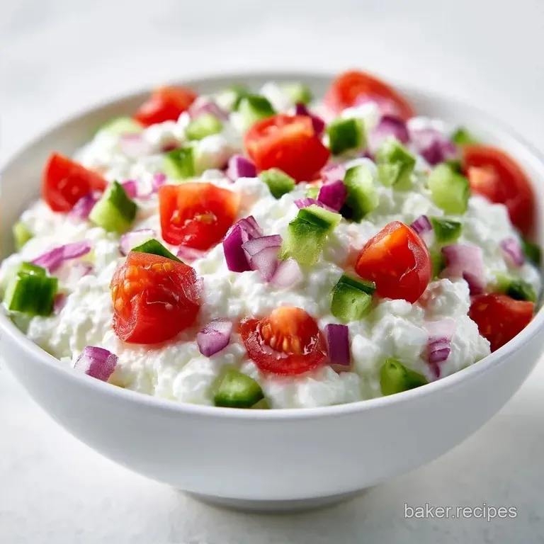 Savory Cottage Cheese Bowl: High Protein