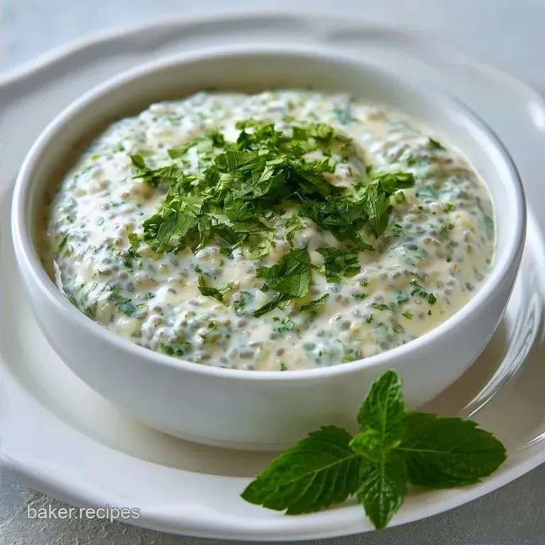 High-Protein Savory Herb Chia Pudding