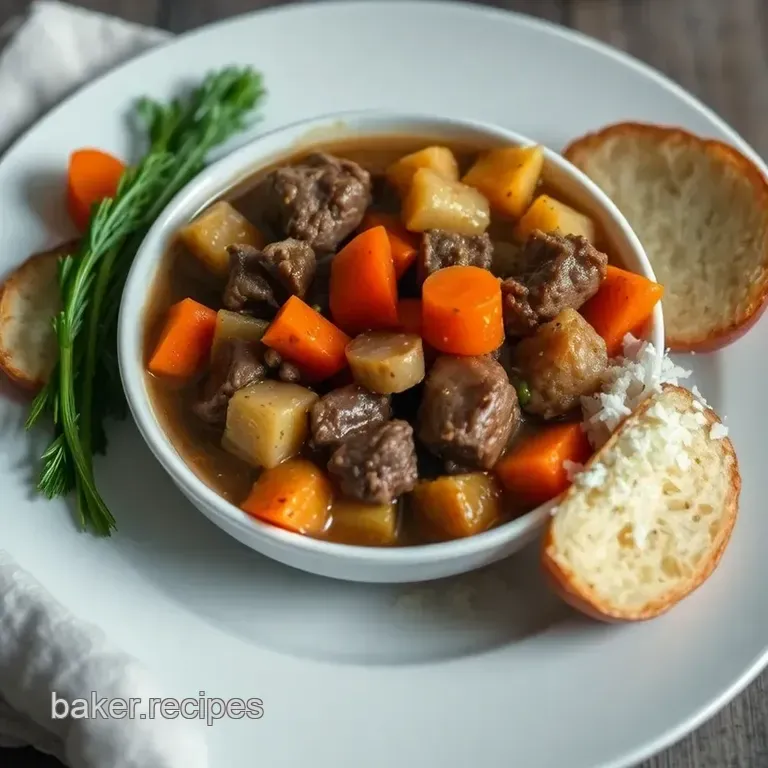 Savory Instant Pot Beef Stew: a Hearty Classic presentation