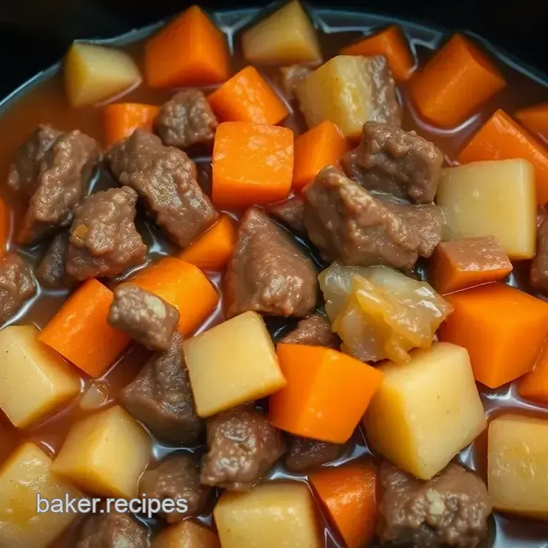 Savory Slow Cooker Beef Stew: A Hearty Classic