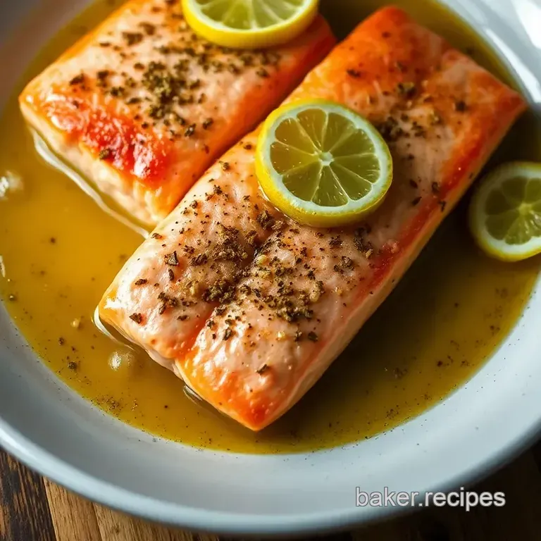 Seriously Simple Oven Broiled Salmon (Ready in Under 20!) presentation