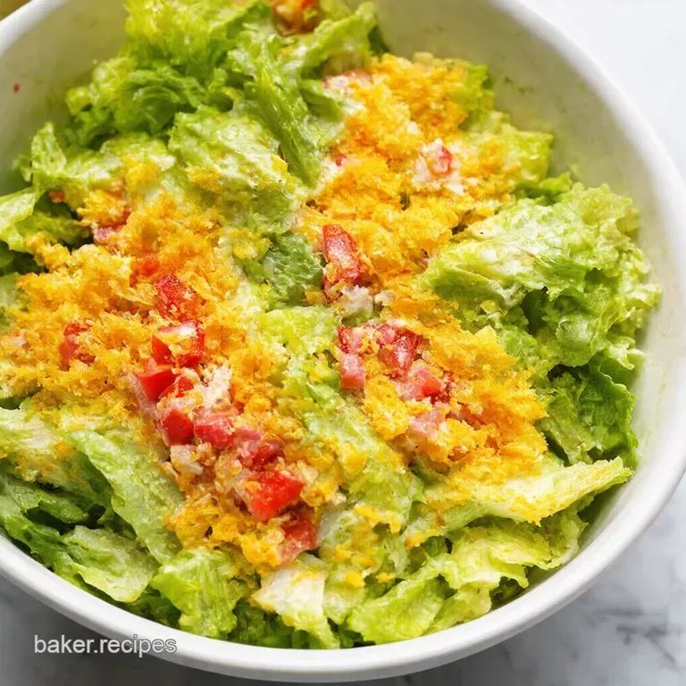 Seven Layer Salad A Retro Delight