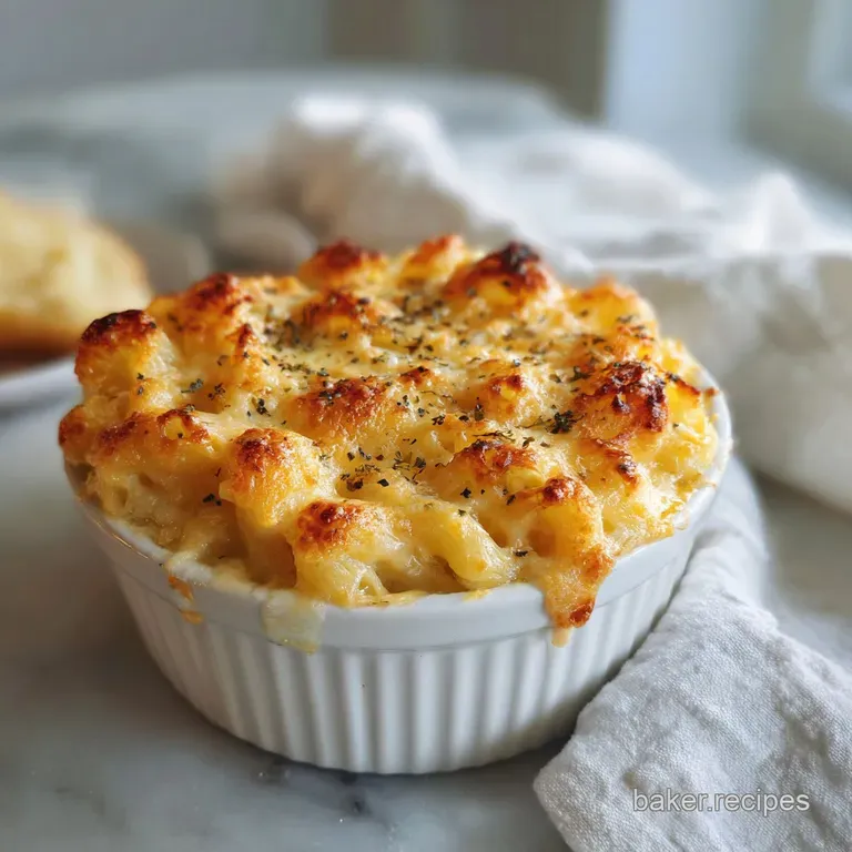 Best Homemade Baked Mac and Cheese Recipe with Sharp Cheddar