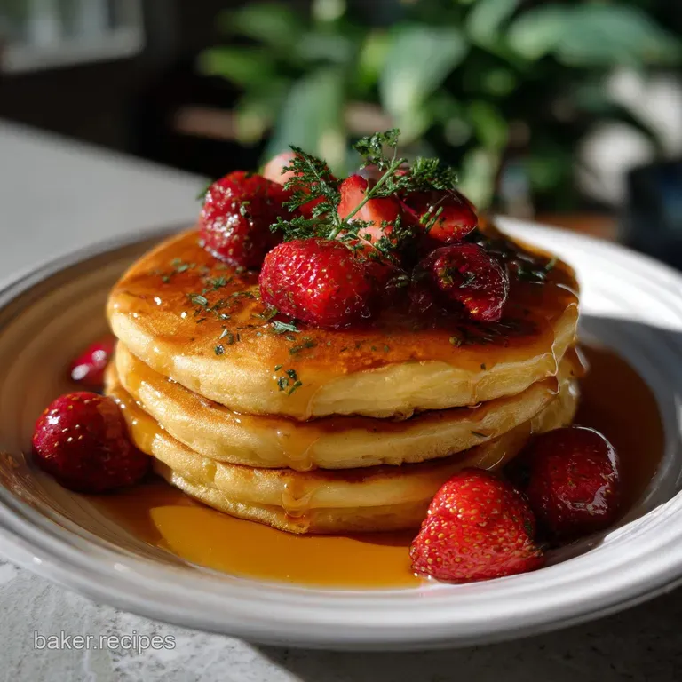 Oven Baked Sheet Pan Pancakes