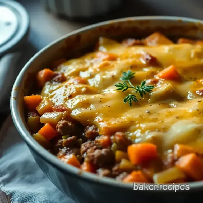 Shepherd s Pie with a Cheddar Twist
