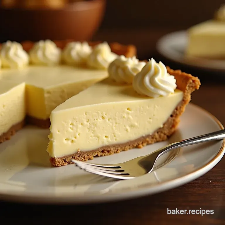 The Ultimate Silky Banana Cream Pie with a Flaky Allbutter Crust presentation