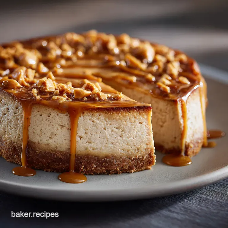 Peanut Butter Cheesecake: the Silky Showstopper presentation