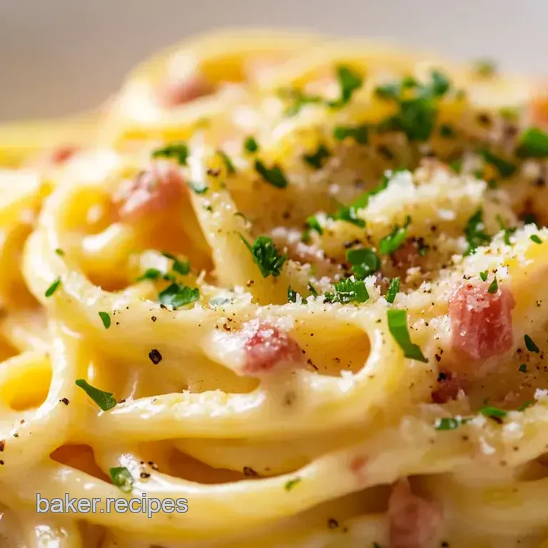 Silky Smooth Carbonara: A Roman Classic