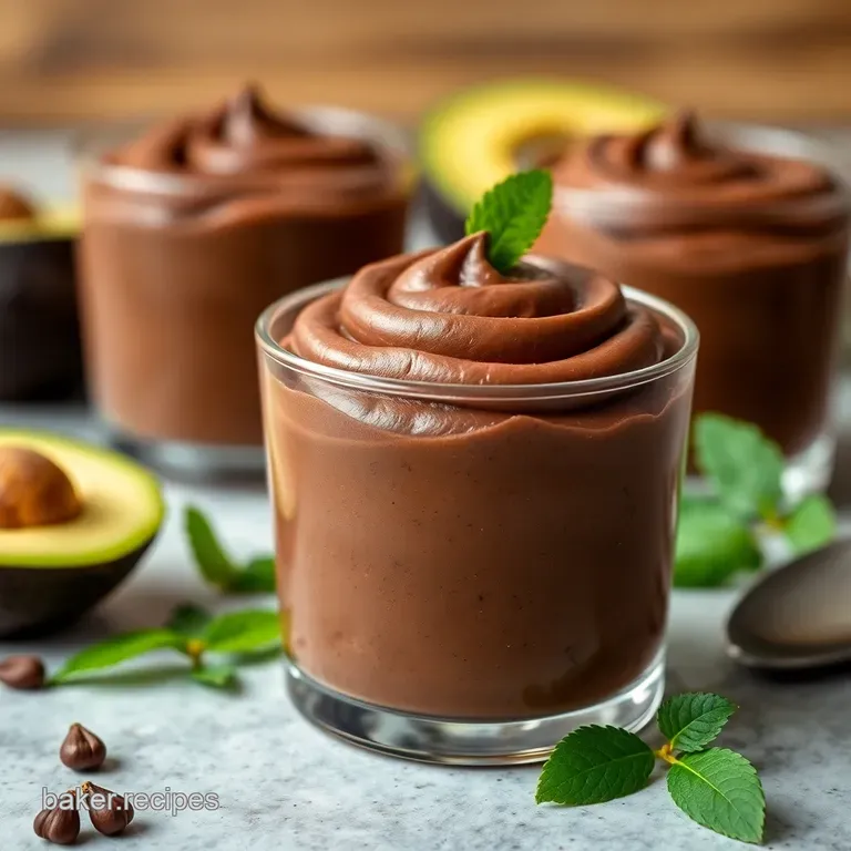 Silky Smooth Chocolate Avocado Mousse