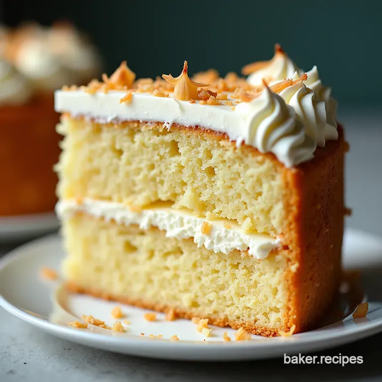 Simply Divine Coconut Cake A Slice of Paradise