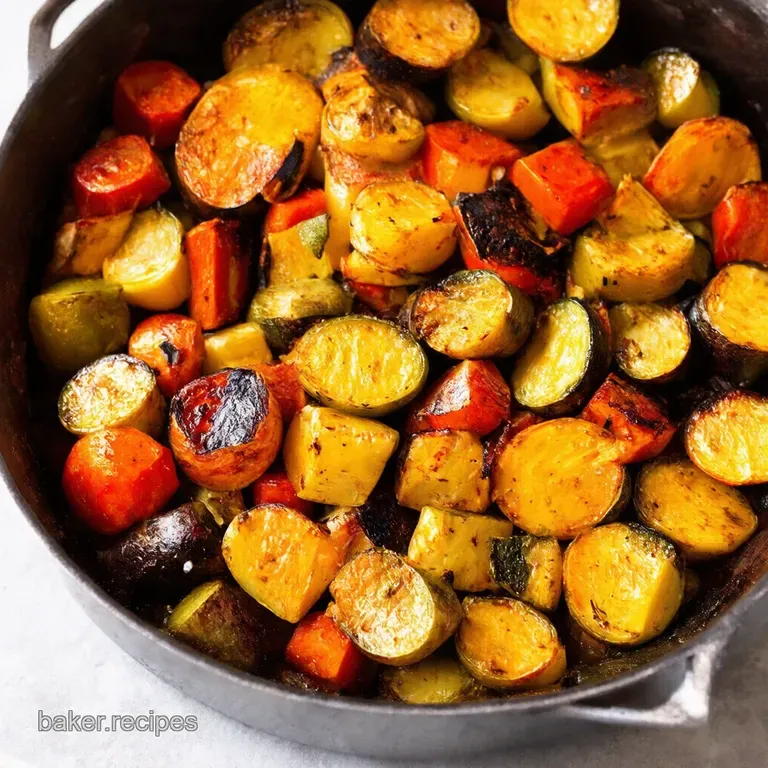 Simply Scrumptious Oven Roasted Vegetables