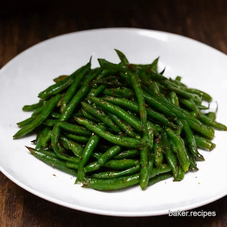 Sizzling Sautéed Green Beans