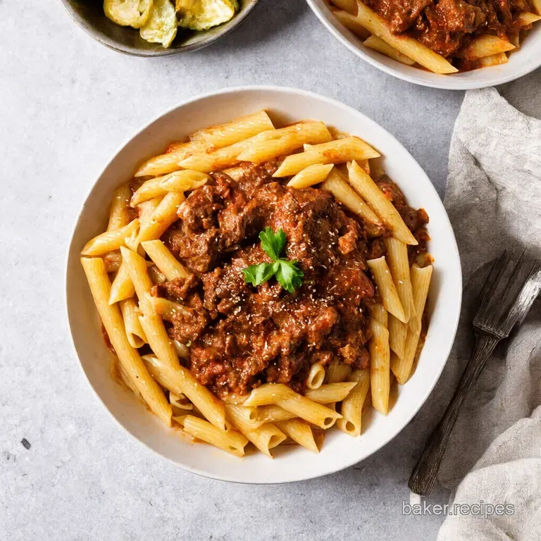 Slow Cooker Beef Ragu with Pappardelle