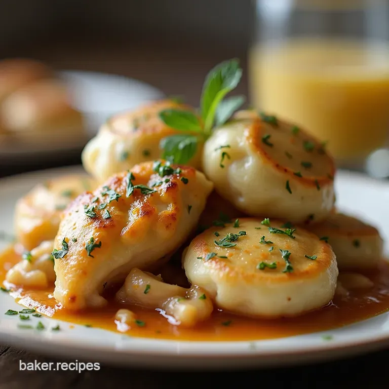 The Ploughmans Supper SlowSimmered Chicken and Fluffy Herb Dumplings