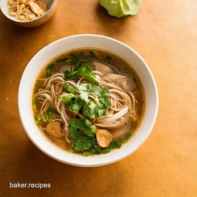 Slurpworthy Homemade Pho a Taste of Vietnam presentation