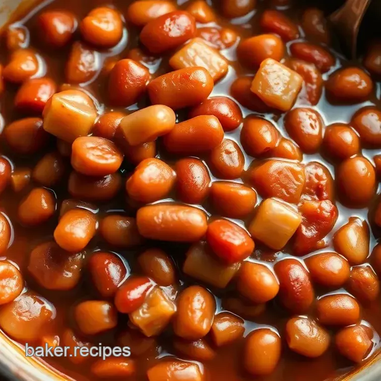 Smoked Baked Beans with Sweet Flavor