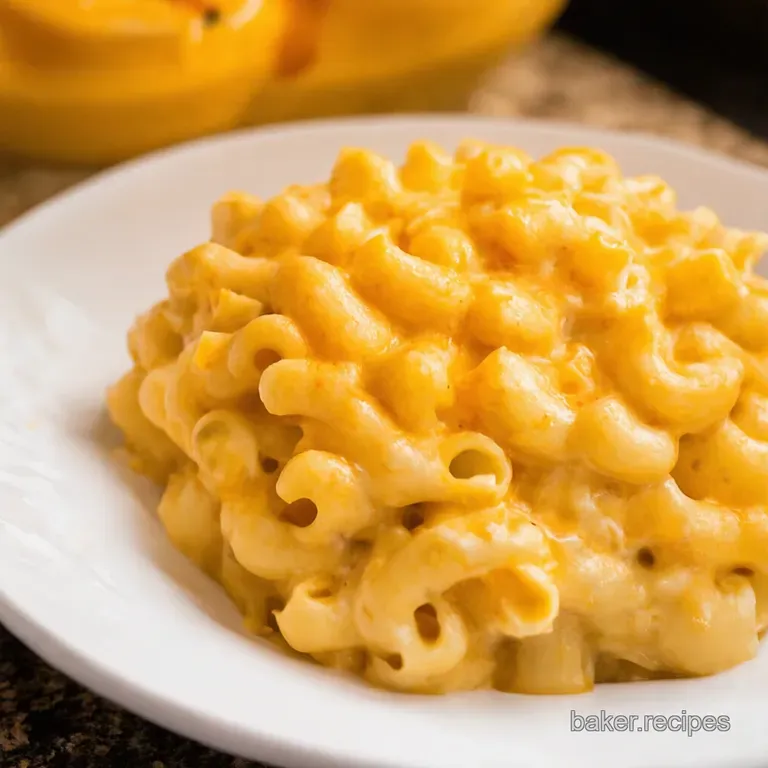 Smoked Gouda Mac Cheese presentation