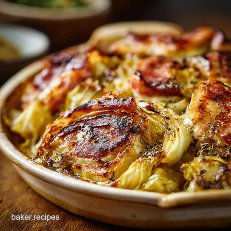 The Great British Braise Smoky Bacon and Mustard Cabbage