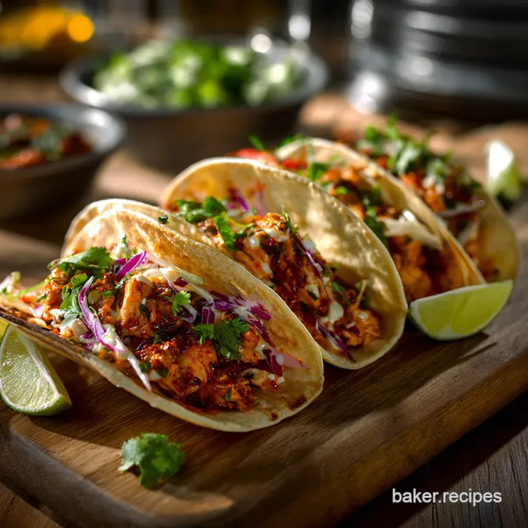 Chicken Tacos: Smoky Chipotle Recipe for the Proper Weekday Winner presentation