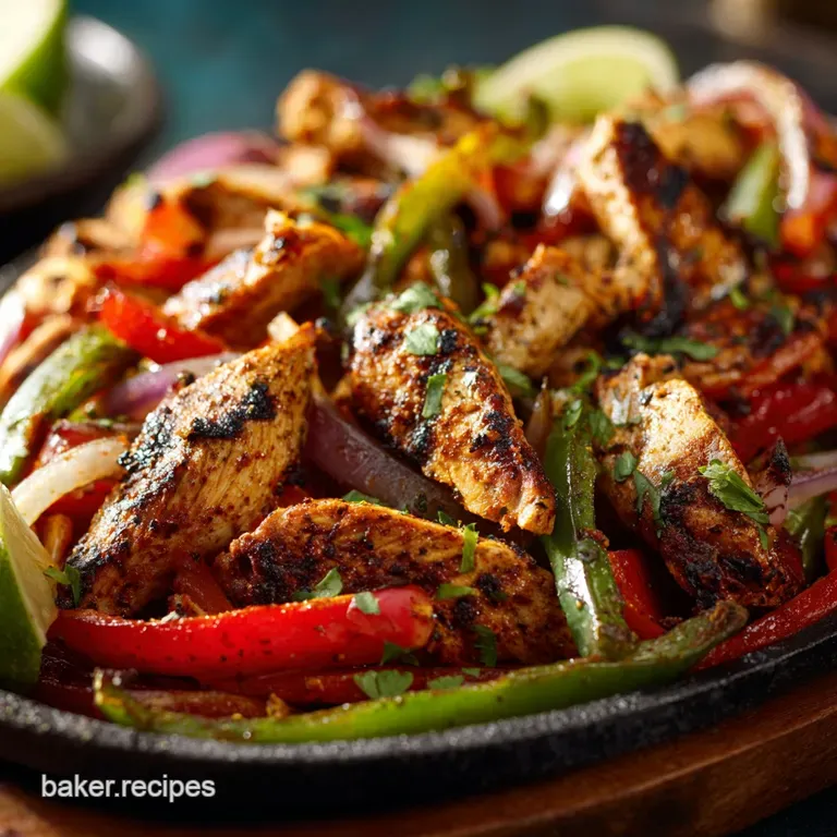 Chicken Fajita Marinade: The Chefs Smoky Secret