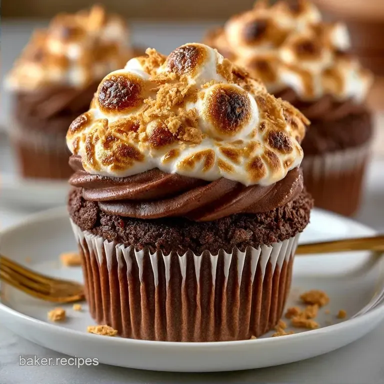Smores Cupcakes: Gooey and Delicious