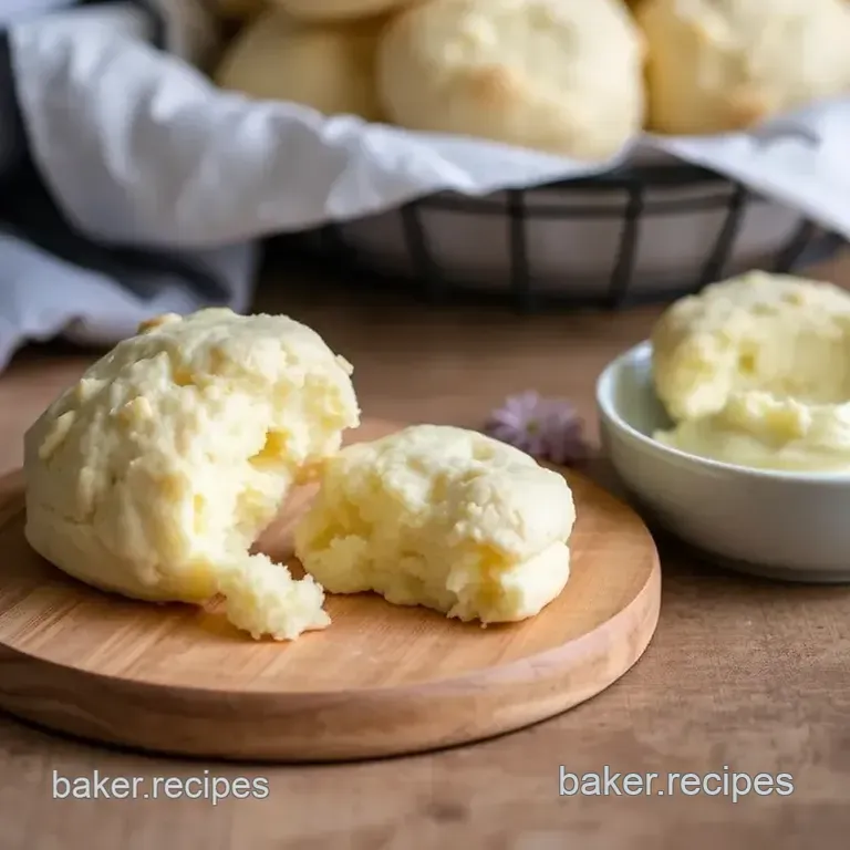 Fluffy Buttermilk Biscuits presentation