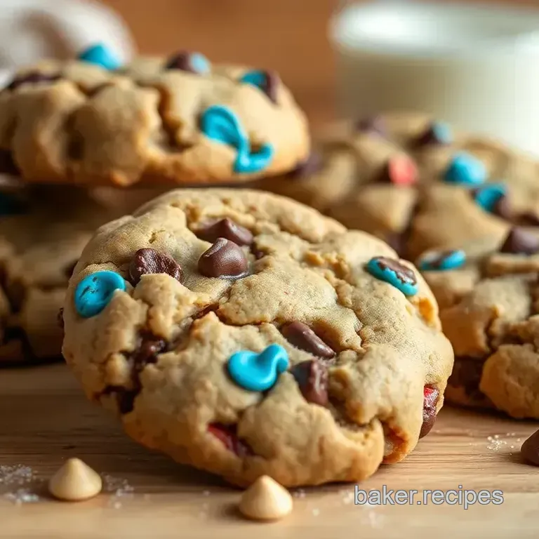 Soft-Baked Monster Cookies Delight