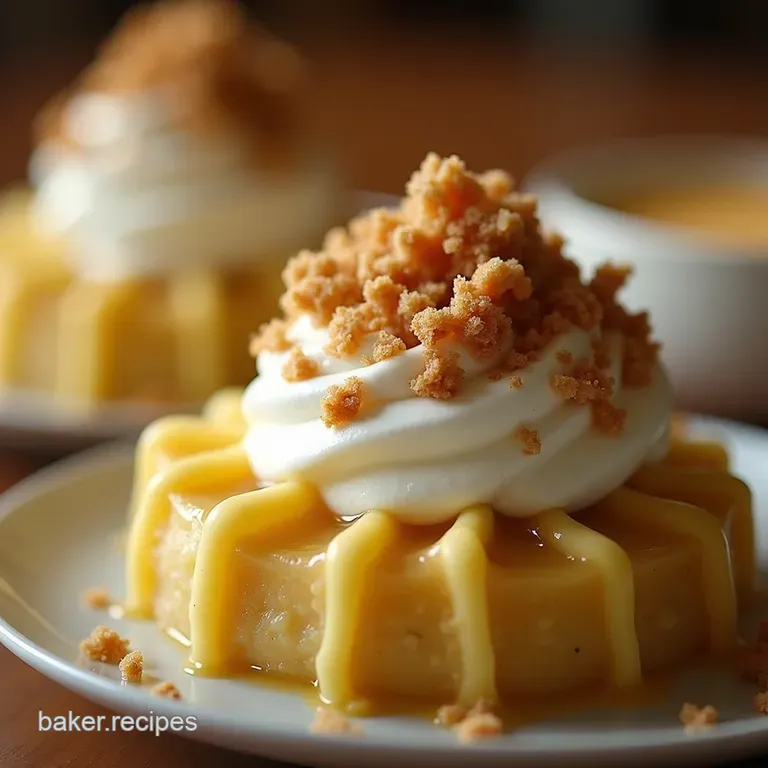 Tangy Temptation Southernstyle Banana Pudding with a Zesty Sour Cream Custard presentation