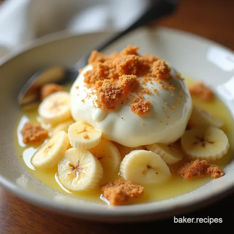 Tangy Temptation SouthernStyle Banana Pudding with a Zesty Sour Cream Custard