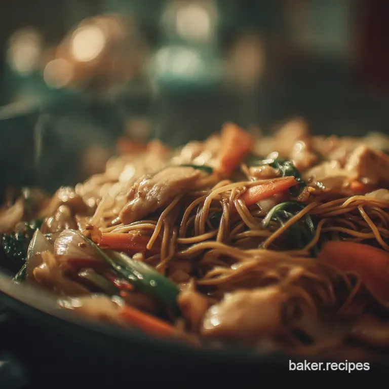 Speedy Chicken Chow Mein