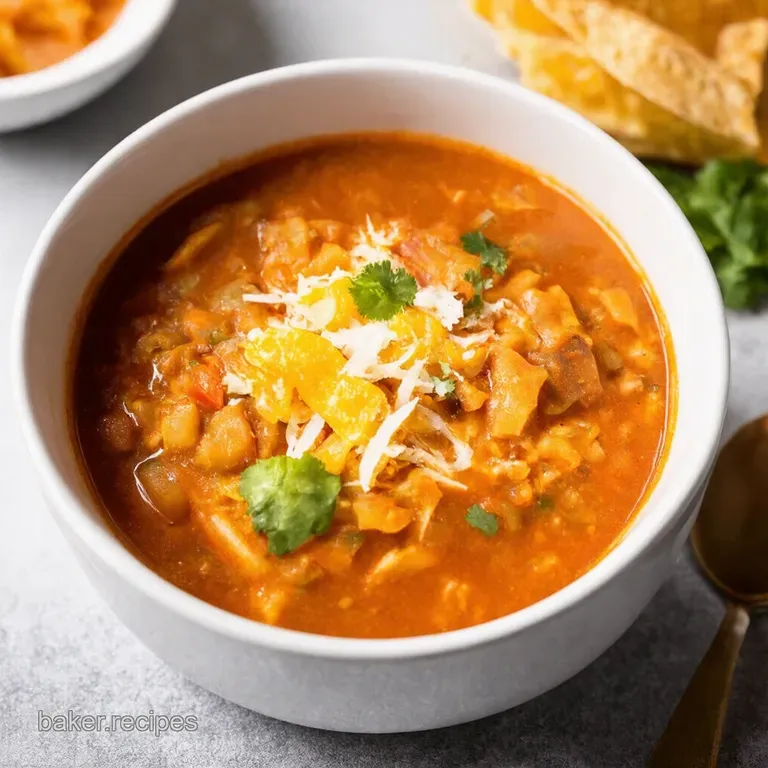 Speedy Chicken Enchilada Soup Proper Tasty Proper Easy
