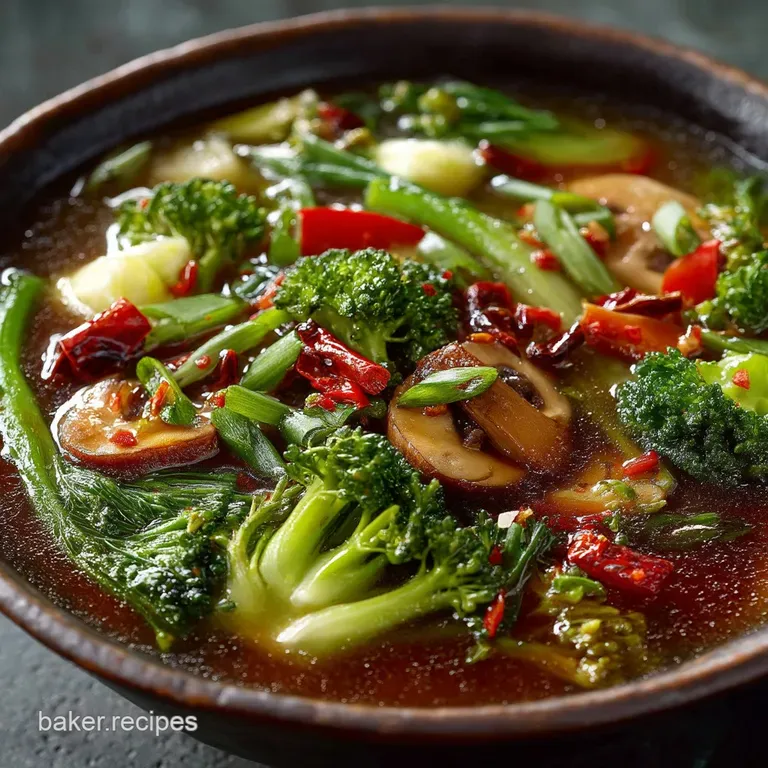 Wokkissed Wonders Our Goto Chinese Mixed Vegetable Harmony Soup presentation