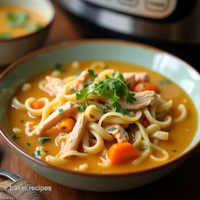 The Speedy Saviour 30Minute Instant Pot Chicken Noodle Soup That Tastes Like Grandma Made It