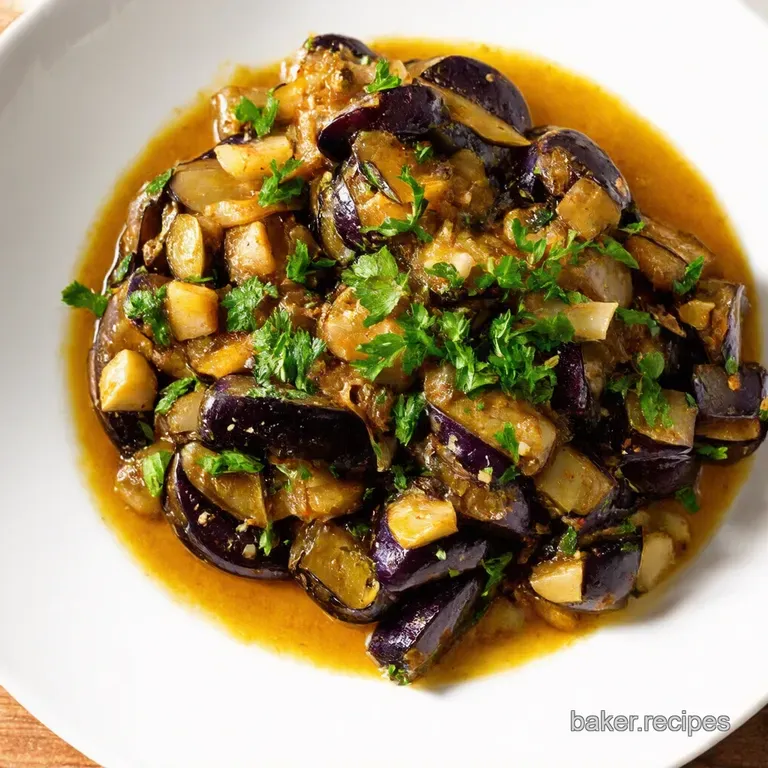 Speedy Saut&eacute;ed Eggplant with Garlic and Herbs
