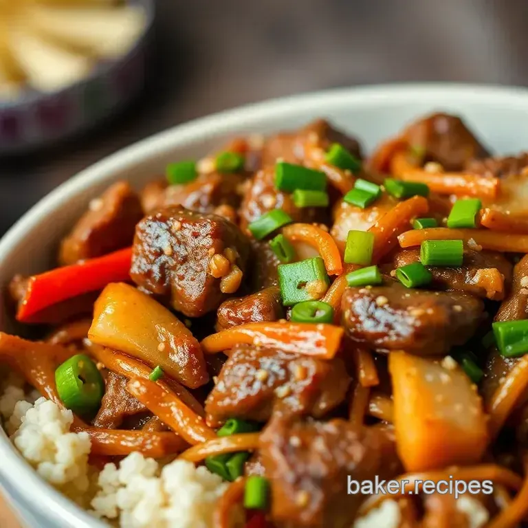 Speedy Sesame Beef Stir-Fry